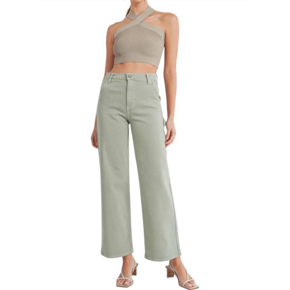 Wide Leg denim pants